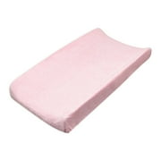 Organic Cotton Baby Terry Changing Pad Cover - Light Pink